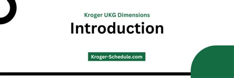 The UKG Dimensions mobile app is built to help you connect to work right from your phone, wherever you are, night or day. . Ukg dimensions kroger